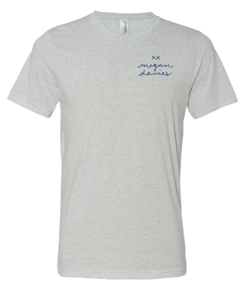 Signature - Heather White Unisex Tee