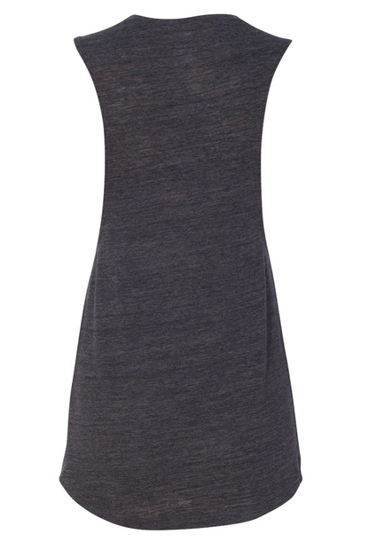 Bad Poetry - Charcoal Tank
