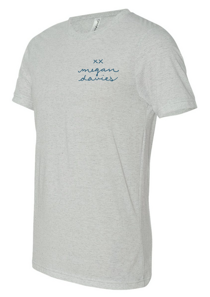 Signature - Heather White Unisex Tee